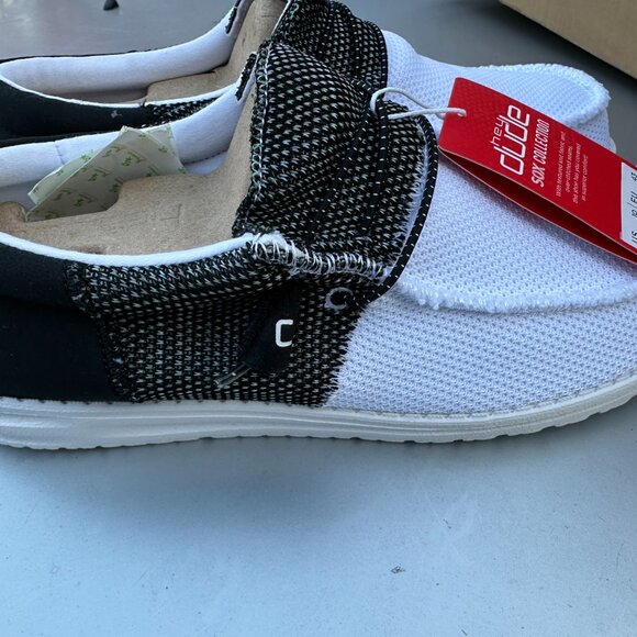 HEY DUDE WALLY SOX FUNK BLACK ICE 10 - Picture 3 of 5